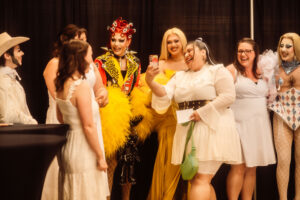 Grande Prairie Pride Society Party in White